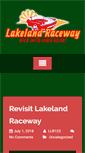 Mobile Screenshot of lakelandraceway.com